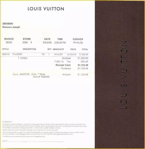 louis vuitton receipt maker free|authentic louis vuitton receipt.